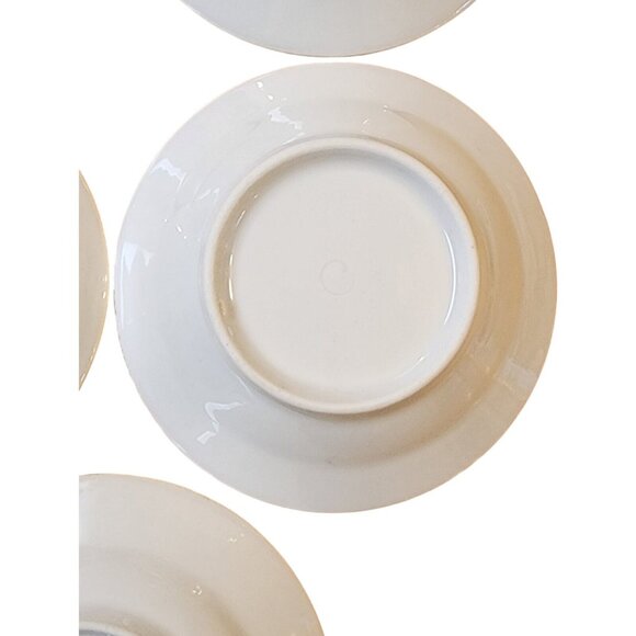 Unbranded Set Of 5 Pink Blue Floral Gold Trim Saucer For Teacup *SAUCERS ONLY* - Picture 14 of 16